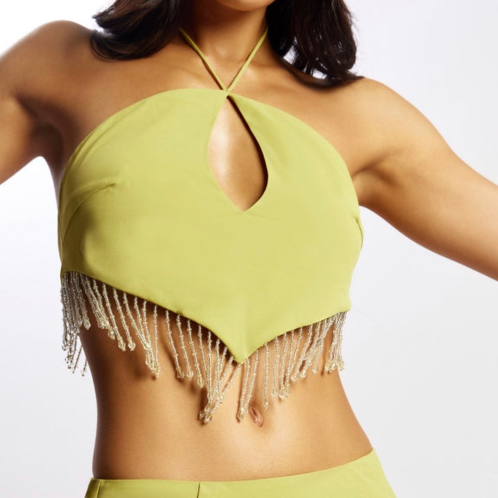 Meshki Keyhole Top